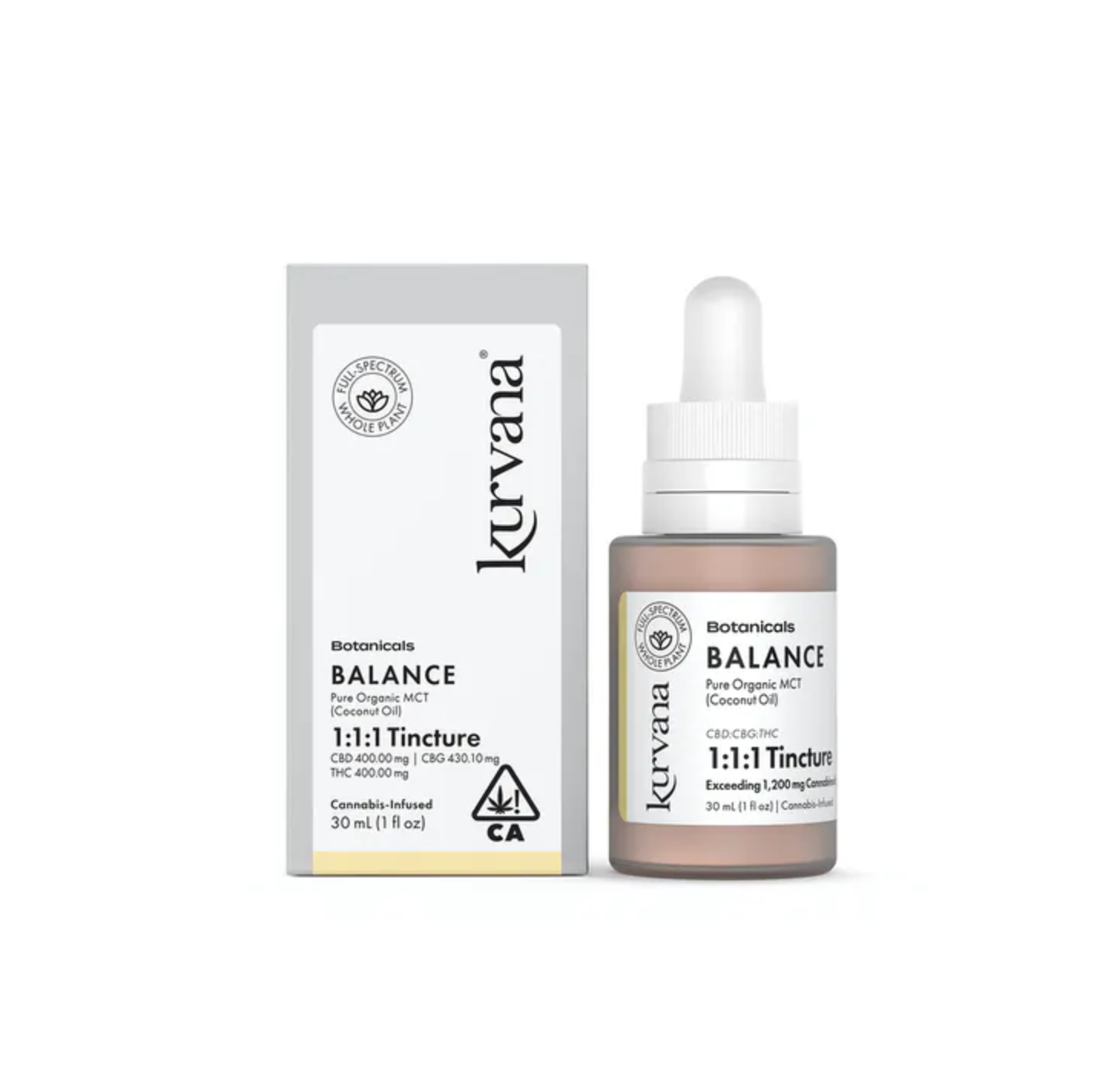 Screen Shot 2022-01-21 at 10.31.19 PM Kurvana Botanicals - BALANCE 1:1:1 Tincture - Image 1