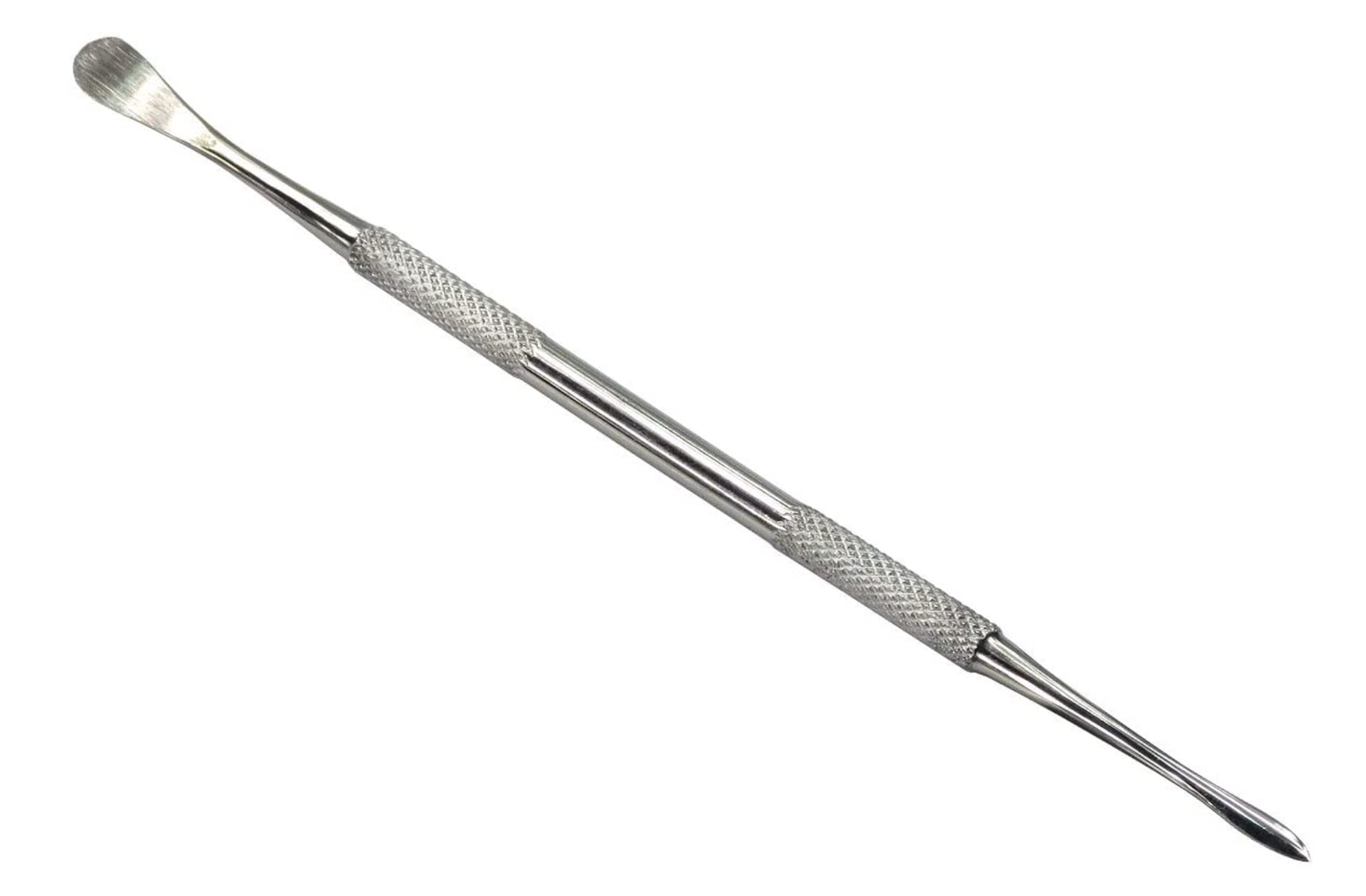 Screen Shot 2022-02-18 at 4.22.46 PM Stainless Steel Double-Sided Spear Point & Smoother Scoop Dabber - Image 1