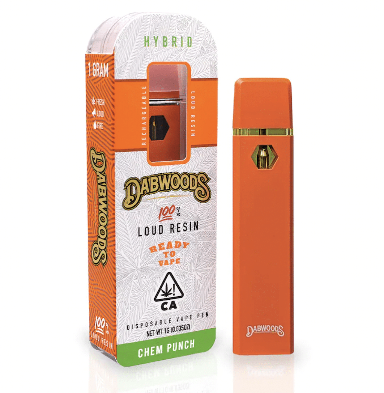 Screenshot 2023-06-09 at 9.00.57 PM Dabwoods Disposable Live Resin Full gram - Chem Punch - 1g - Image 1