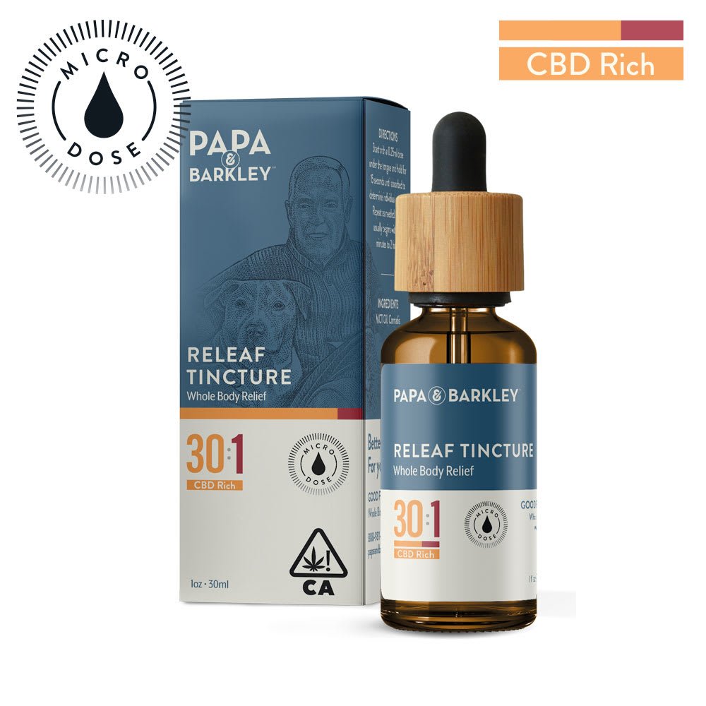 THC-30-1-Micro-Tincture.jpg THC Releaf Tinctures 30:1 Micro Dose - 30ml - Image 1