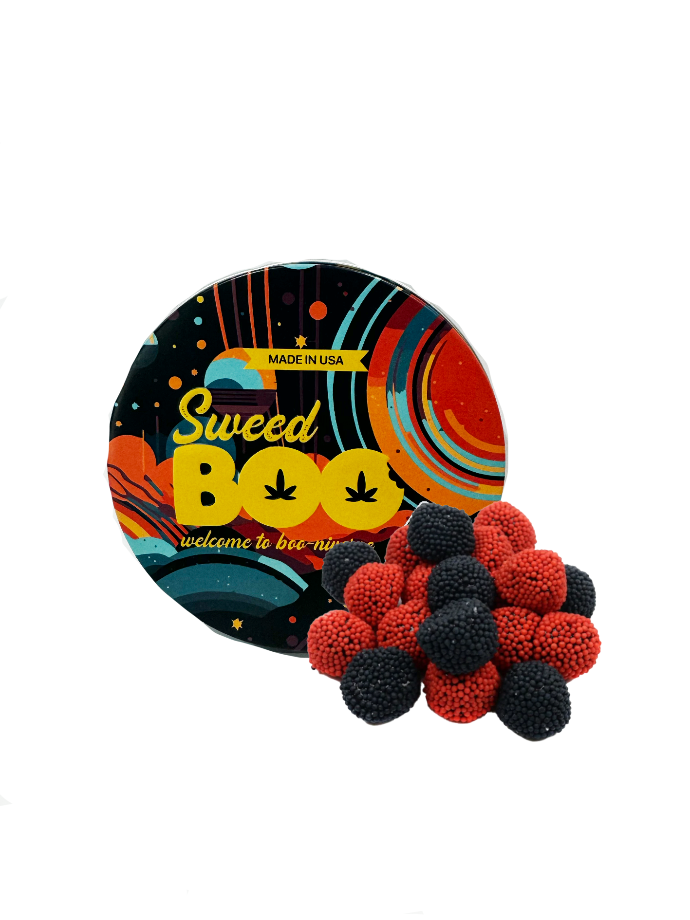 berries SweedBOO- Berries- Gummies -500mgTHC - Image 1
