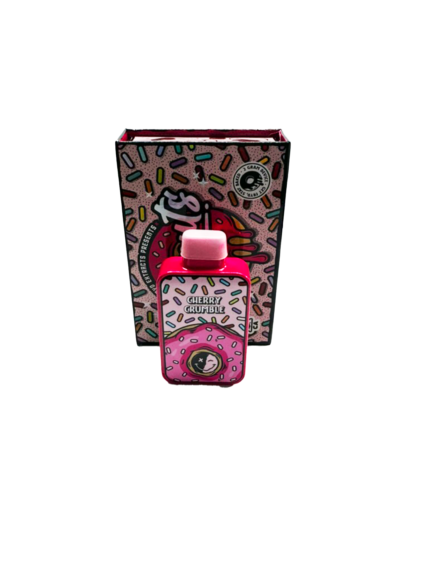 cherry crumble FRYD Donuts Cherry Crumble (Indica) - Disposable 2g - Image 1