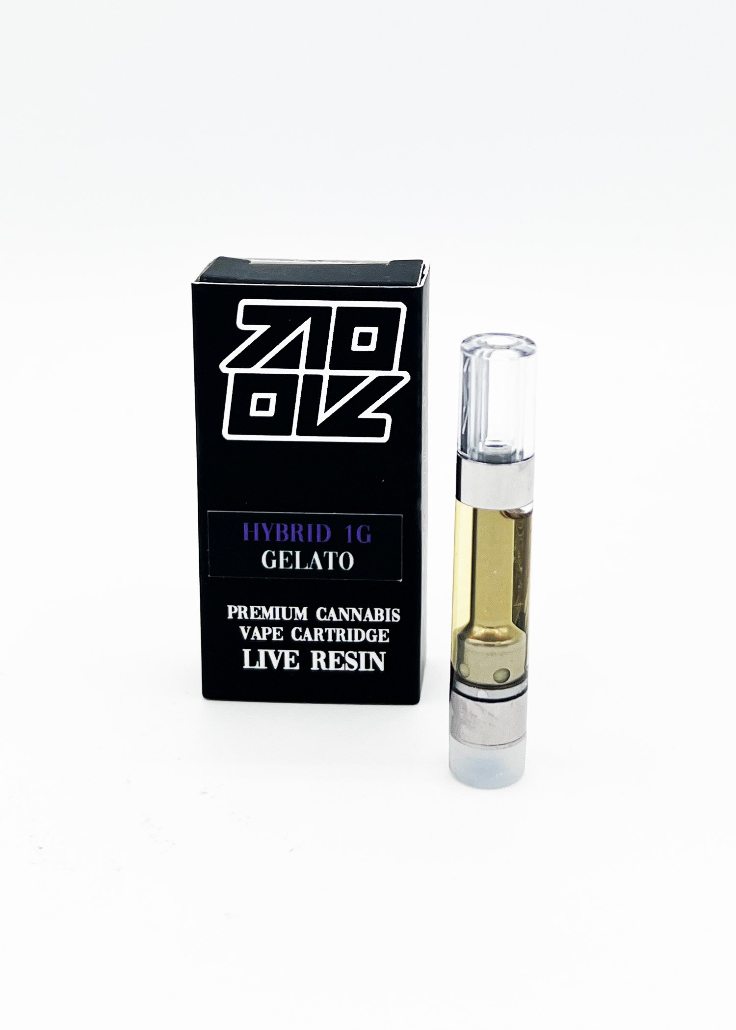 gelato710 Premium Vape Cartridge 710 LIVE RESIN - Alaskan Thunder 1g - Image 1