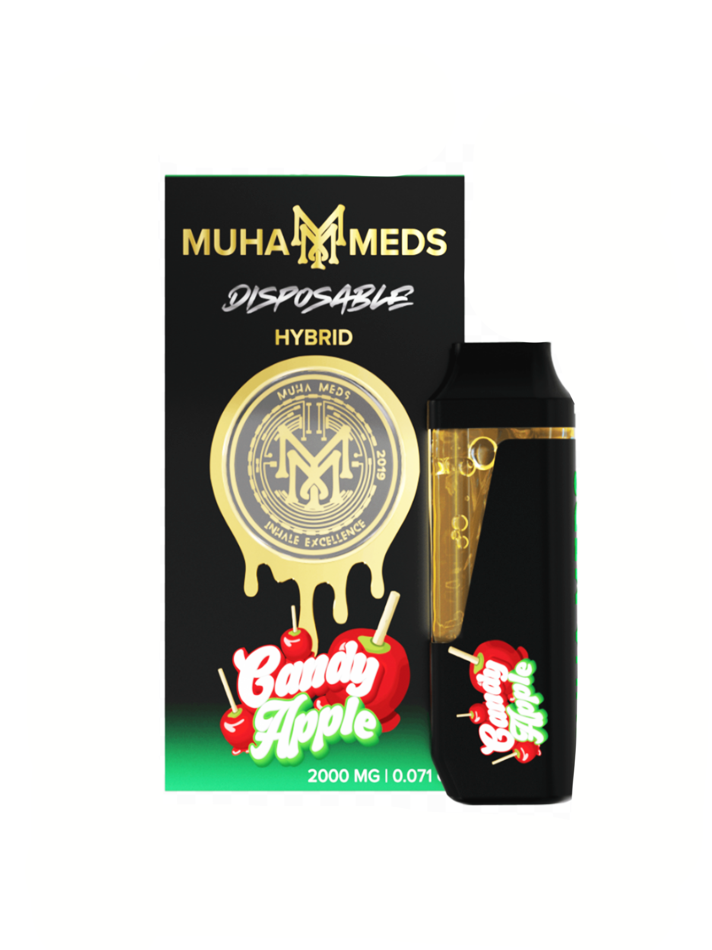 muha1 MUHAMEDS - Candy Apple | 2000MG INDICA THC Disposable - Image 1