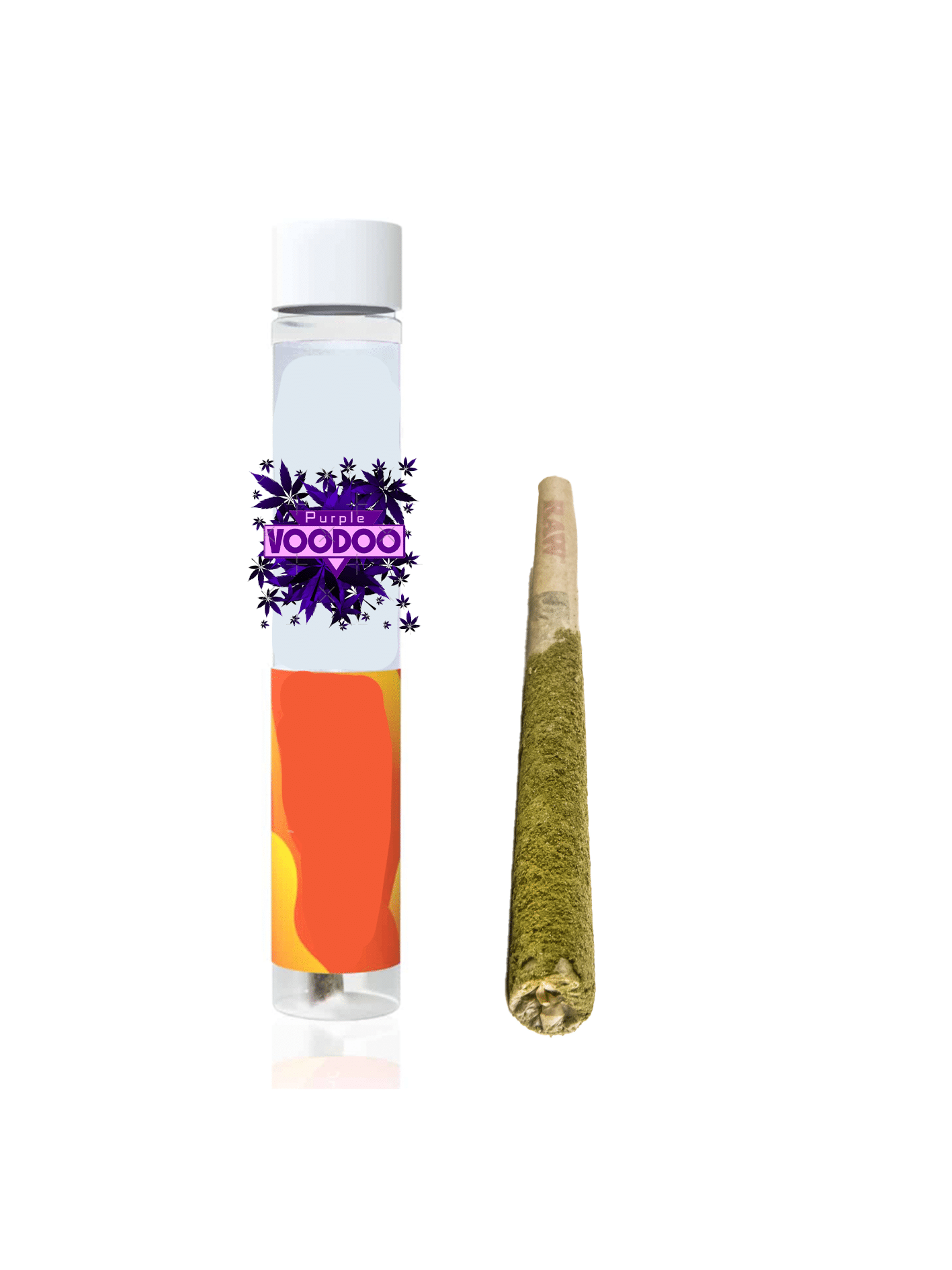 voodoo CaliCali Infused Kief+ Live resin Pre-roll 1g (Purple Voodoo) - Image 1