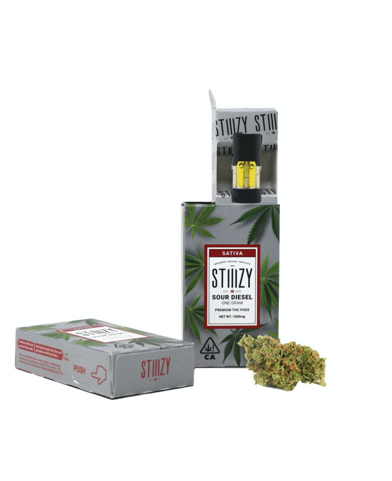 Снимок экрана 2020-11-13 в 4.10.32 PM STIIIZY Sour Diesel - Flavor Premium THC POD 1g - Image 1