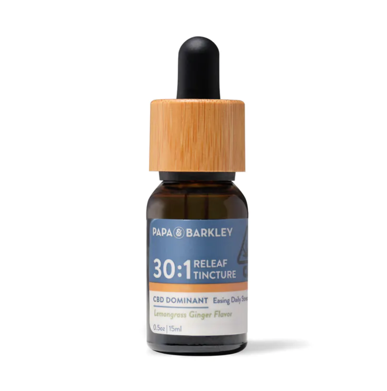 Снимок экрана 2022-07-30 в 4.36.23 PM Papa & Barkley 30:1 Releaf Tincture Lemongrass Ginger, 15ml - Image 1