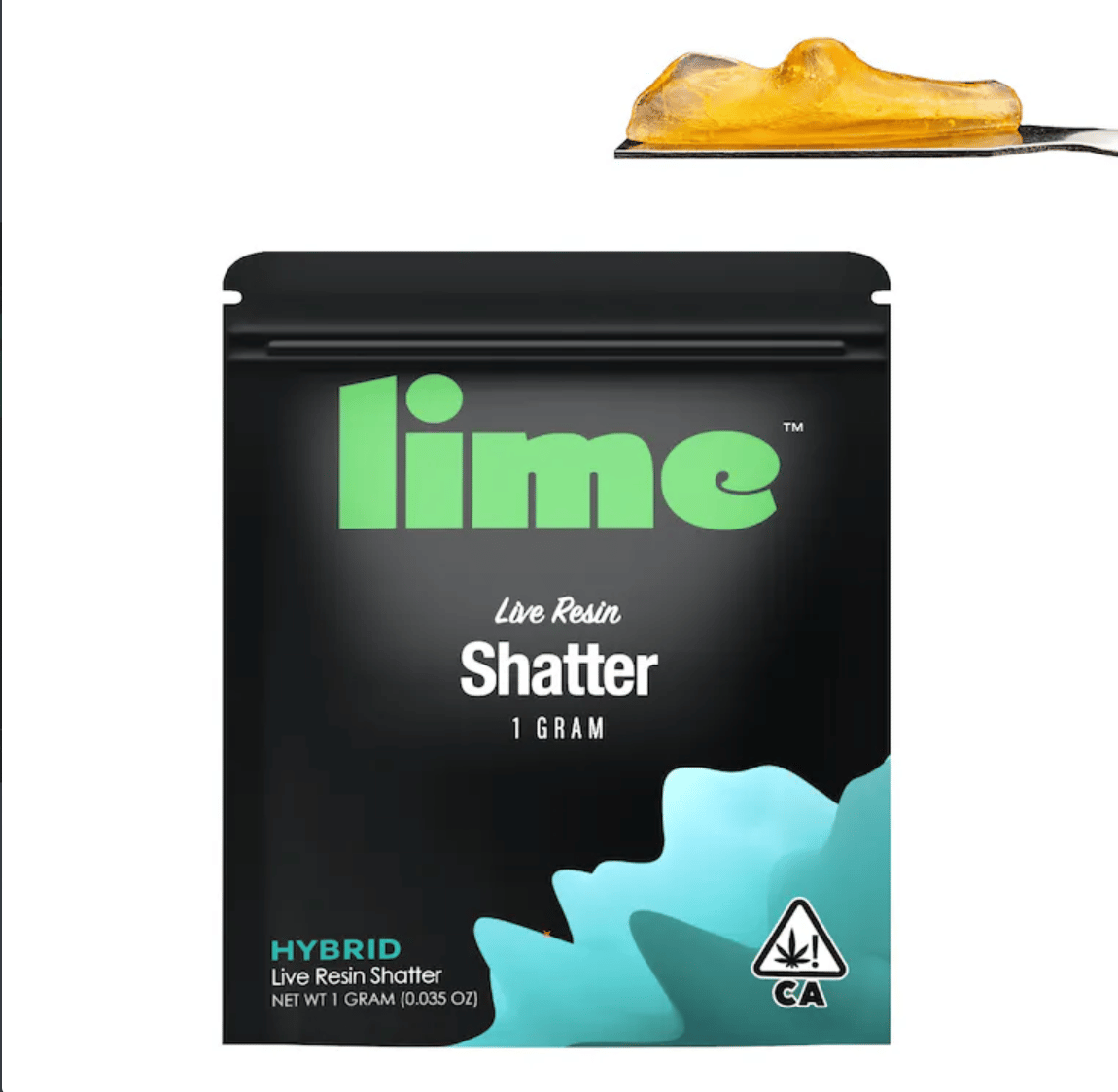 Снимок экрана 2023-02-08 в 10.10.49 PM Lime Hybrid (1.0g Live Resin Shatter) | Gelato - Image 1