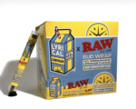 RAW XL Lyrical Lemonade Bud Wrap Terp Enhanced Lemonade Cone Box