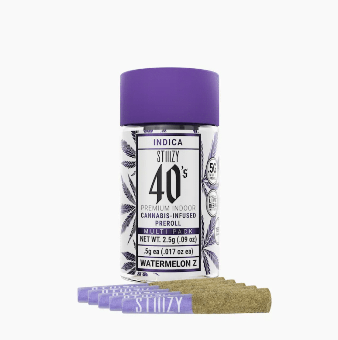 Снимок экрана 2023-10-02 в 5.47.12 PM STIIIZY KING LOUIS XIII - 2.5G 40s PREROLL MULTI PACK - Image 1