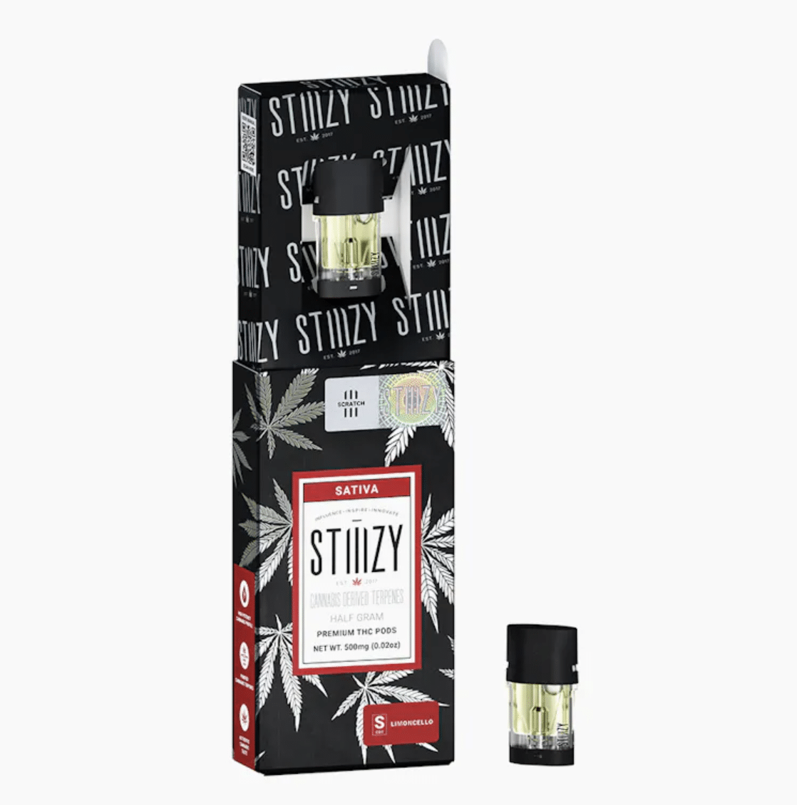 Снимок экрана 2023-11-24 в 7.01.05 PM STIIIZY LIMONCELLO - CANNABIS DERIVED TERPENES POD .5G - Image 1