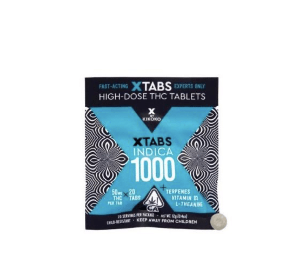 Снимок экрана 2023-12-01 в 8.43.40 PM Kikoko | 50mg XTabs | Indica - Image 1