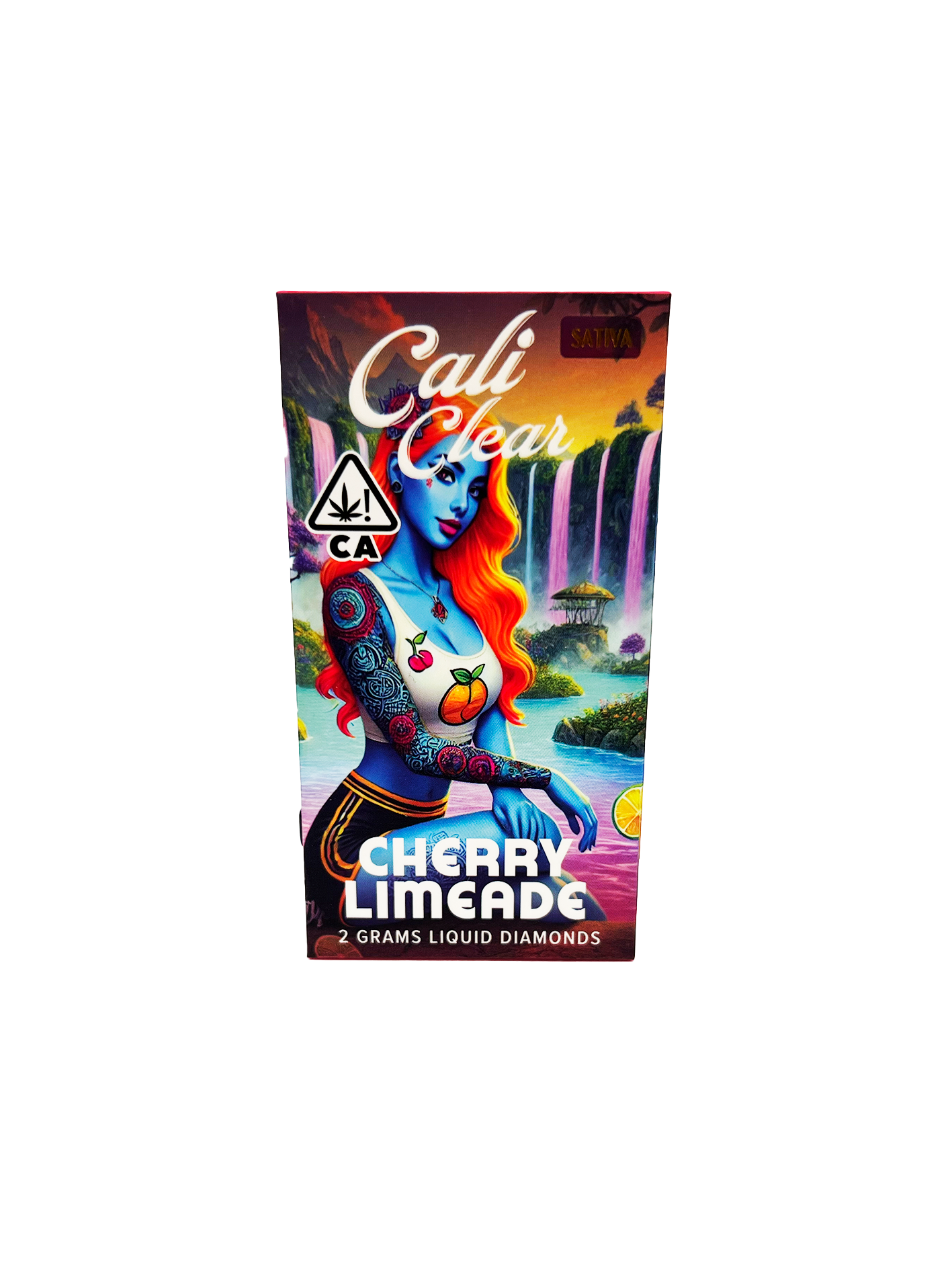 cherry CALI CLEAR -Cherry Limeade (Sativa) -Liquid Diamonds Disposable 2g - Image 1