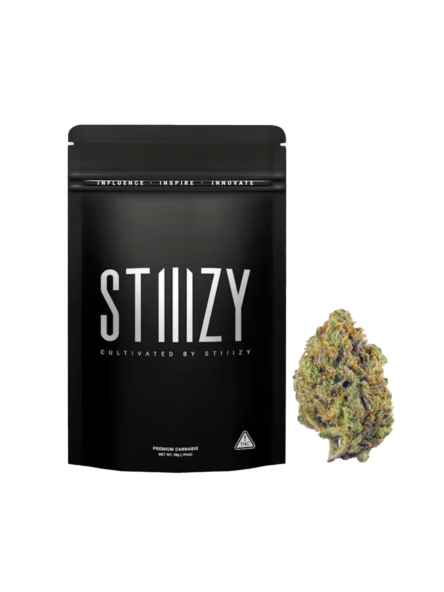 super lemon_ STIIIZY - - SUPER LEMON HAZE - Premium Flower 3.5G Black Label - Image 1