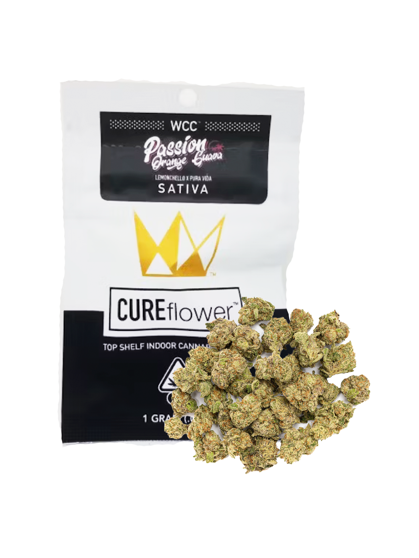 passion West Coast Cure - Passion Orange Guava - Premium Flower 1/2oz - Image 1