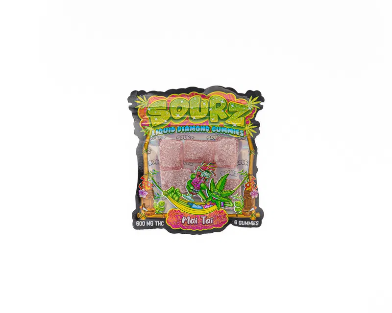 SOURZ_LIQUID_DIAMOND_GUMMIES_600_MG_MAI_TAI_1_1742818526_4ab6365d0e.jpg SOURZ - MAI TAI - LIQUID DIAMONDS GUMMIES - 600MG THC - Image 1
