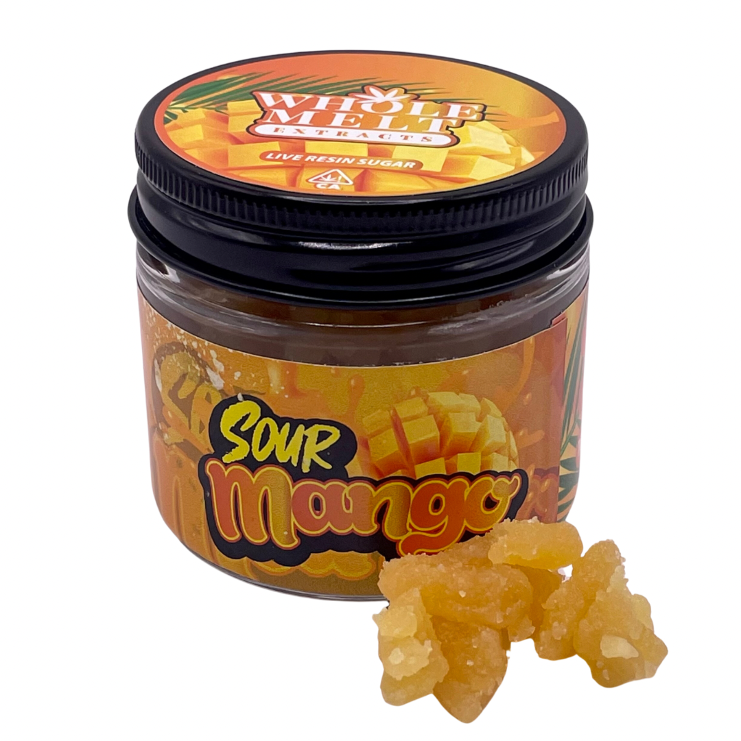 image_11f70d5a-7f95-4536-9dac-3d36474d7a99_5000x Whole Melt Extracts - Sour Mango - Live Resin Sugar 1oz - Image 1