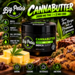 Big Pete's - Cannabutter - Indica THC 2000mg
