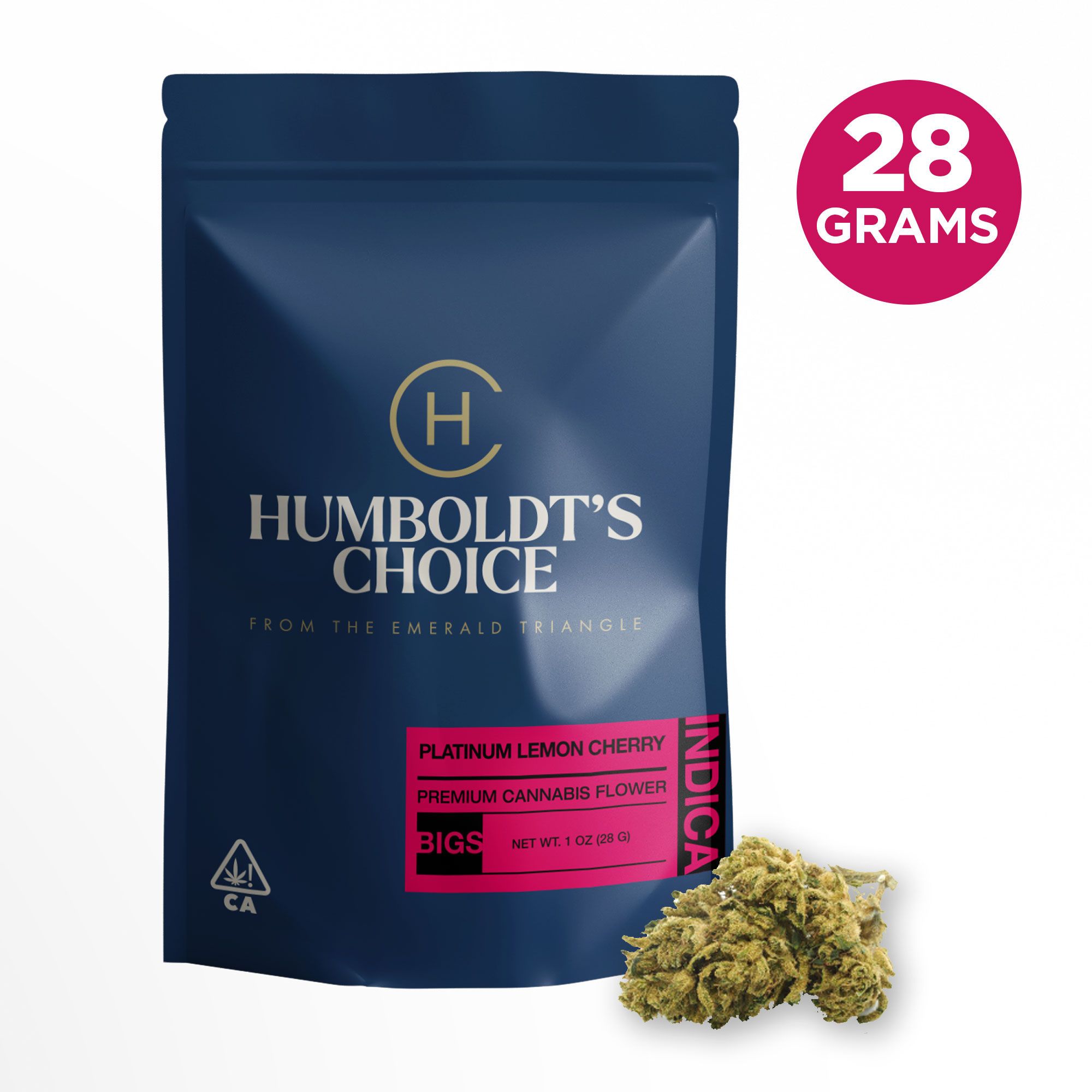 2000x2000-HC-Platinum-Lemon-Cherry-28G-1743545692 Humboldt Family Farms - HC Indica | Platinum Lemon Cherry - Premium Flower 1oz - Image 1