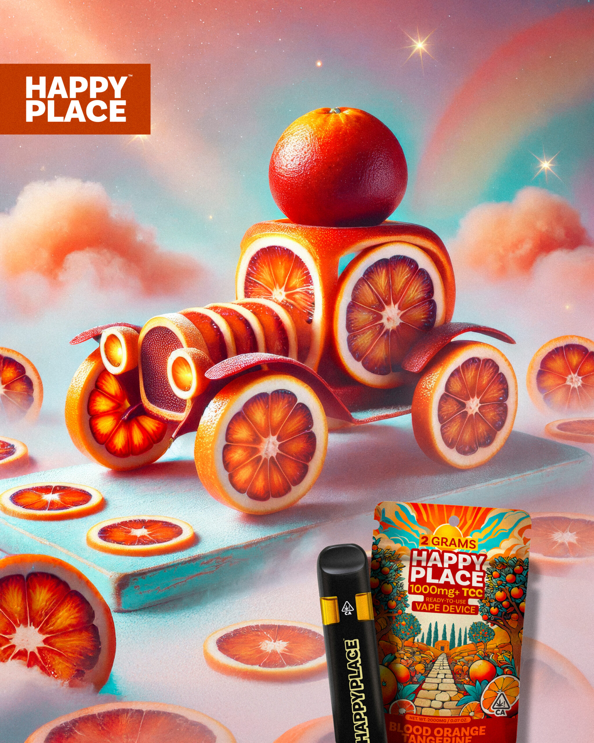 Blood+Orange+Tangie-1733346345 Happy Place - Blood Orange Tangerine - Disposable 2g - Image 1