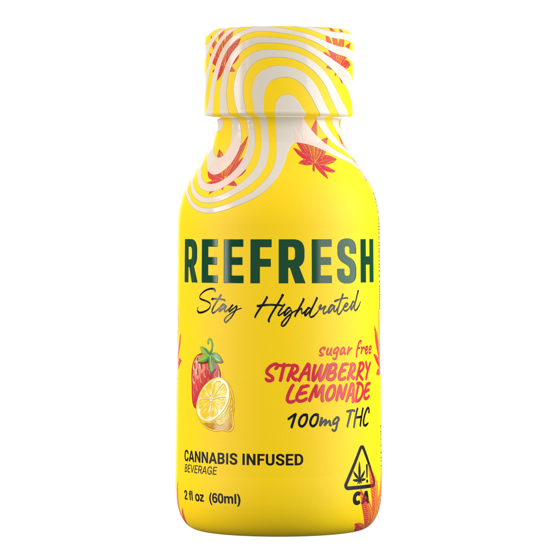 rndr_reefshots_strwbrrylemon2025-1738778605 Reefresh - Strawberry Lemonade Shot - THC 100mg - Image 1
