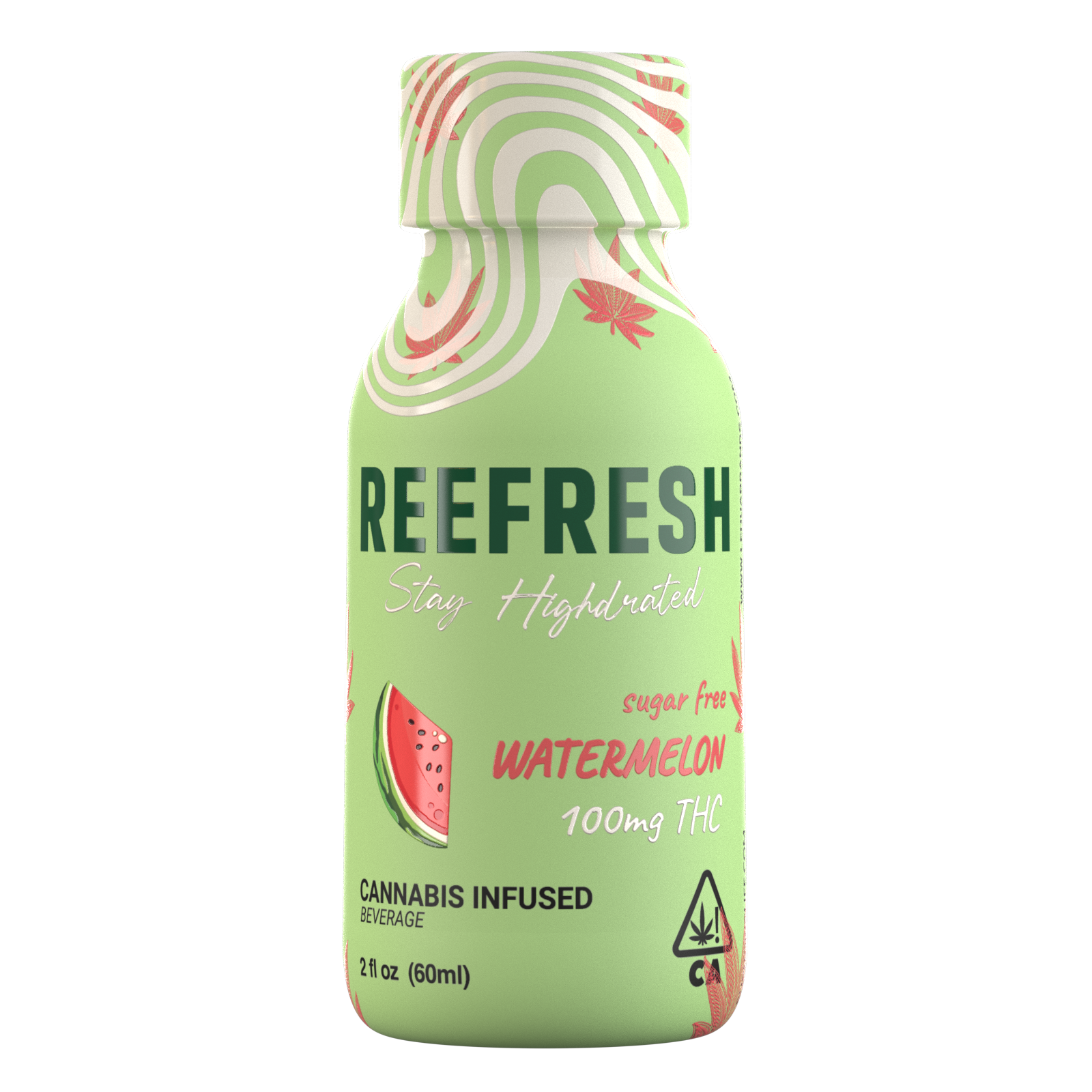 rndr_reefshots_watermelon2025-1738778463 Reefresh - Watermelon Shot - THC 100mg - Image 1