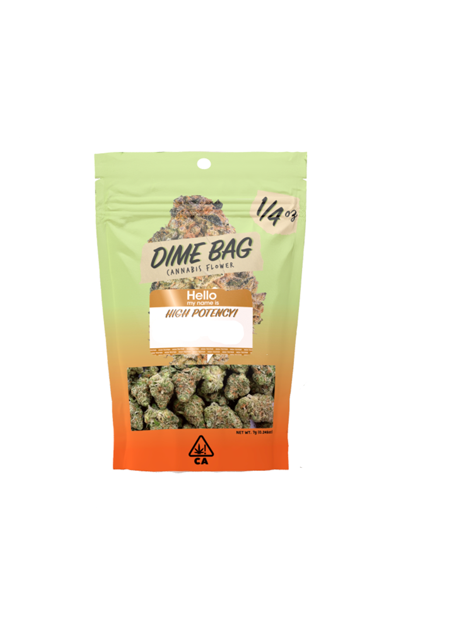7g Dime Bag - Flower -Grape Gas 7g - Image 1