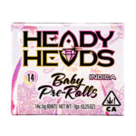 Heady Heads | Blue N@rdz | Hybrid | Baby Pre-Rolls | 7g / 14pk
