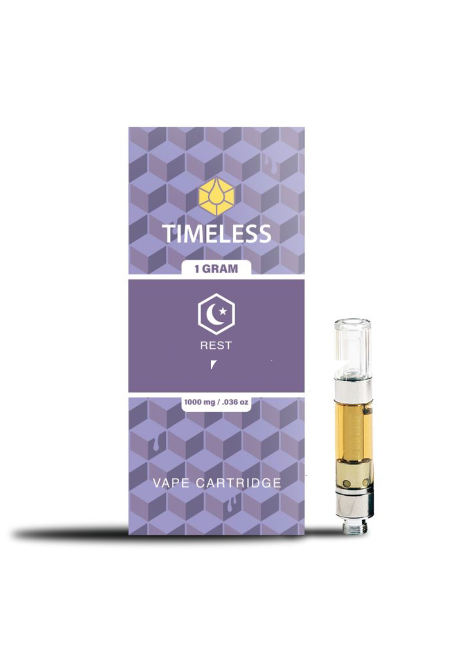 purple Timeless - Cartridge - Rest - Blackberry Kush 1g - Image 1