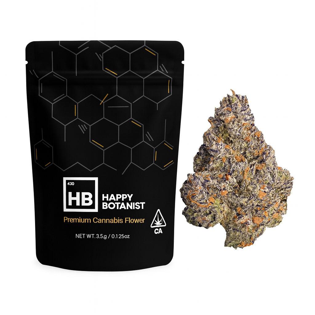 Copilot_20251218_115716 am Happy Botanist - Old Money (Exotic Indica-Dominant) - Premium Cannabis Flower 3.5g - Image 1
