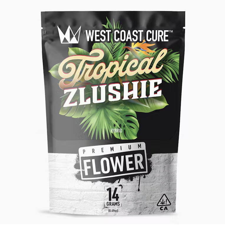 Screenshot 2025-09-23 at 4.04.50 PM West Coast Cure - Tropical Zlushie - 28G Premium Flower - Image 1
