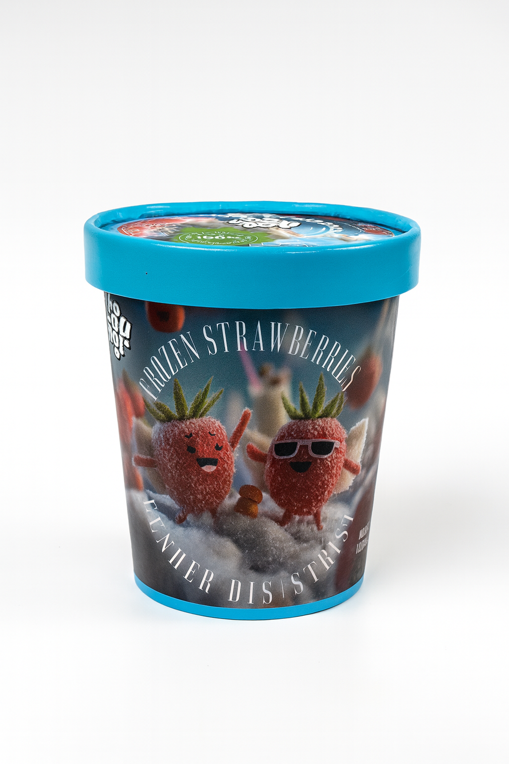 796E8AF2-3014-4C88-9567-8EB8C36BAD75 Push Pop - Frozen Strawberries - Flower 7g - Image 1