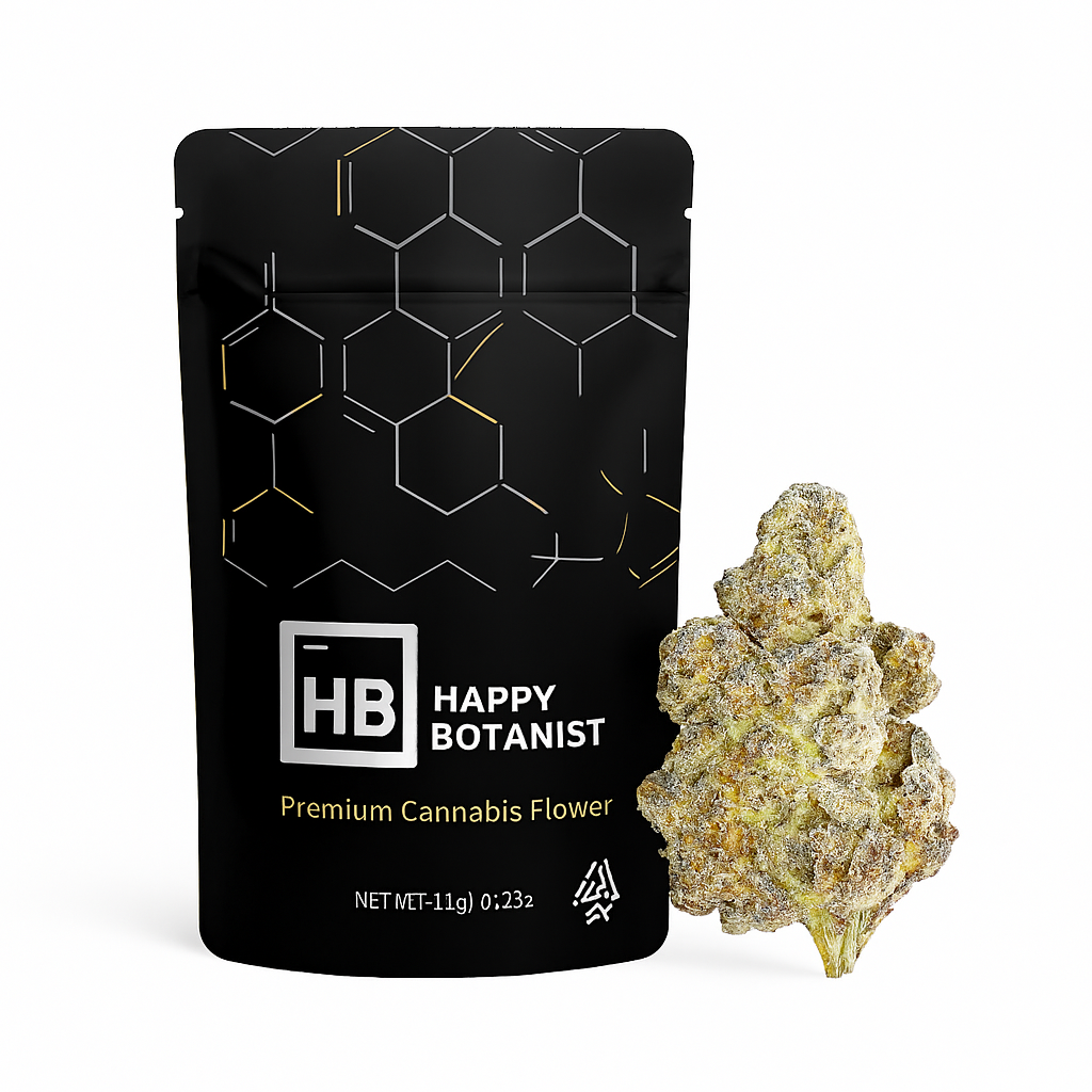 Copilot_20251029_60718 pm Happy Botanist - LEMON HEAD (SATIVA/HYBRID) - Premium Cannabis Flower 3.5g - Image 1