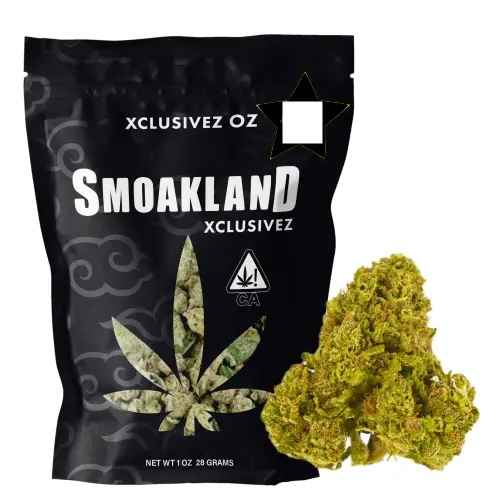 Xclusivez--Ghost-OG---1oz-63fb4583-47c5-4912-ac33-3b157a81edf7-500x500 copy Smoakland Xclusivez - Peach Panther (I) - 1oz - Image 1