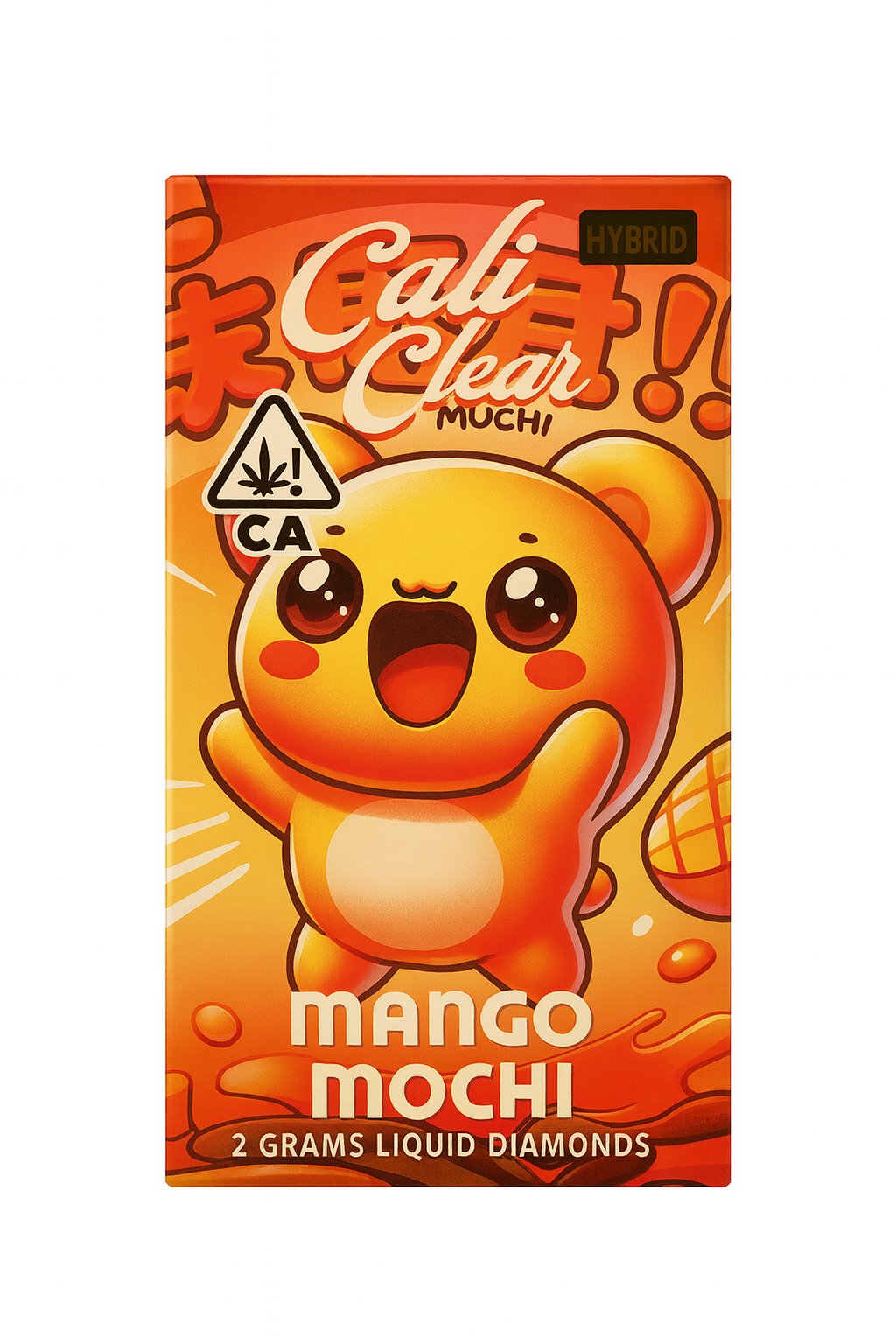 Copilot_20251118_15625 pm CALI CLEAR - Mango Mochi (Hybrid) -Liquid Diamonds Disposable 2g - Image 1