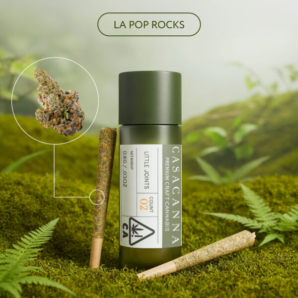 Casacanna – LA Pop Rocks – 2-Pack Premium Craft Cannabis Pre-Rolls (0.8g)