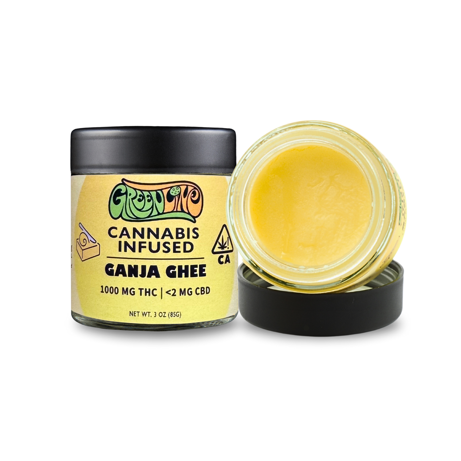 Ganja Ghee-1718307937 Greenline Ganja Ghee (THC infused Butter) - THC 1000mg - Image 1
