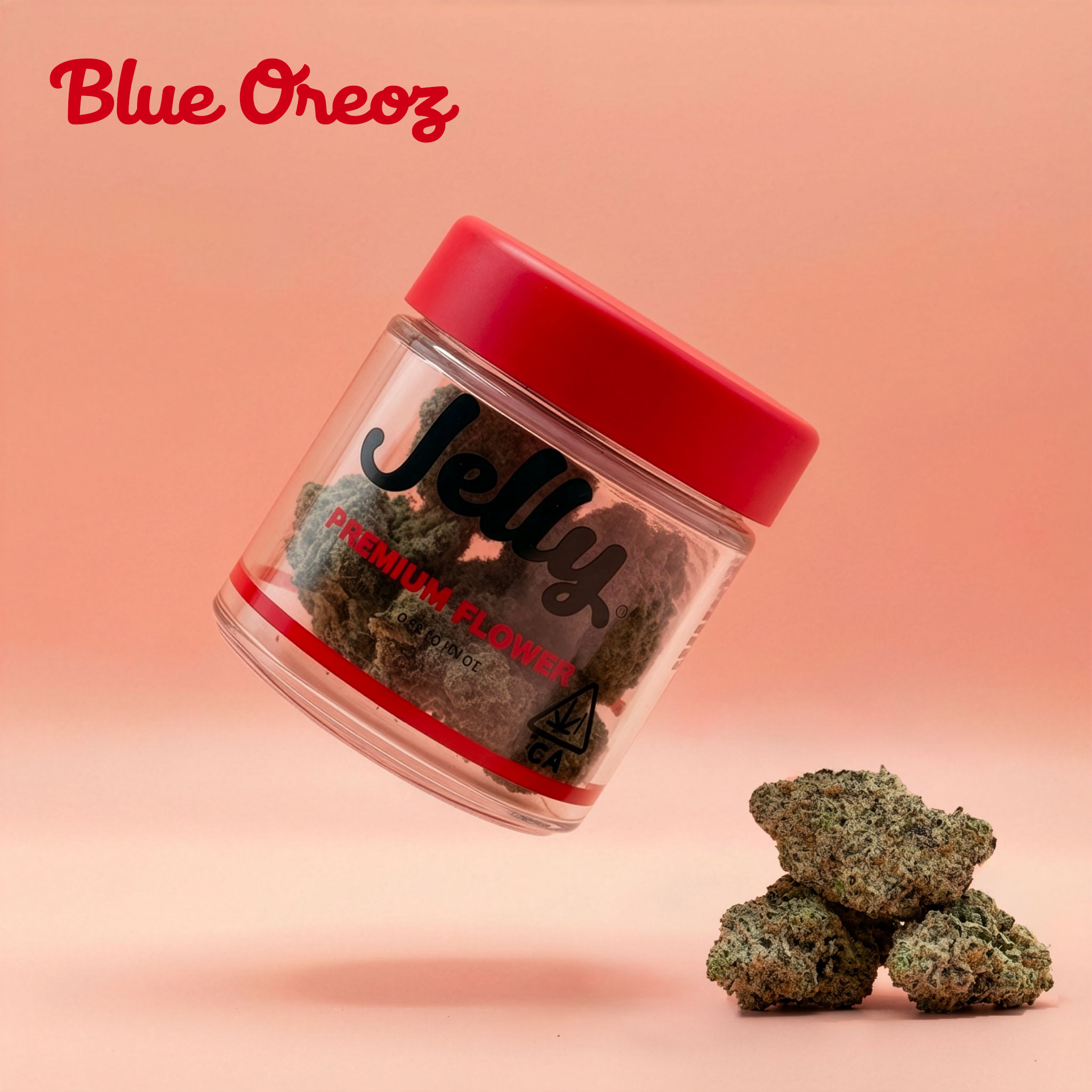 Jelly - Blue Oreoz *Jelly - Blue Oreoz – Premium Flower 1/8oz (3.5g) - Image 1