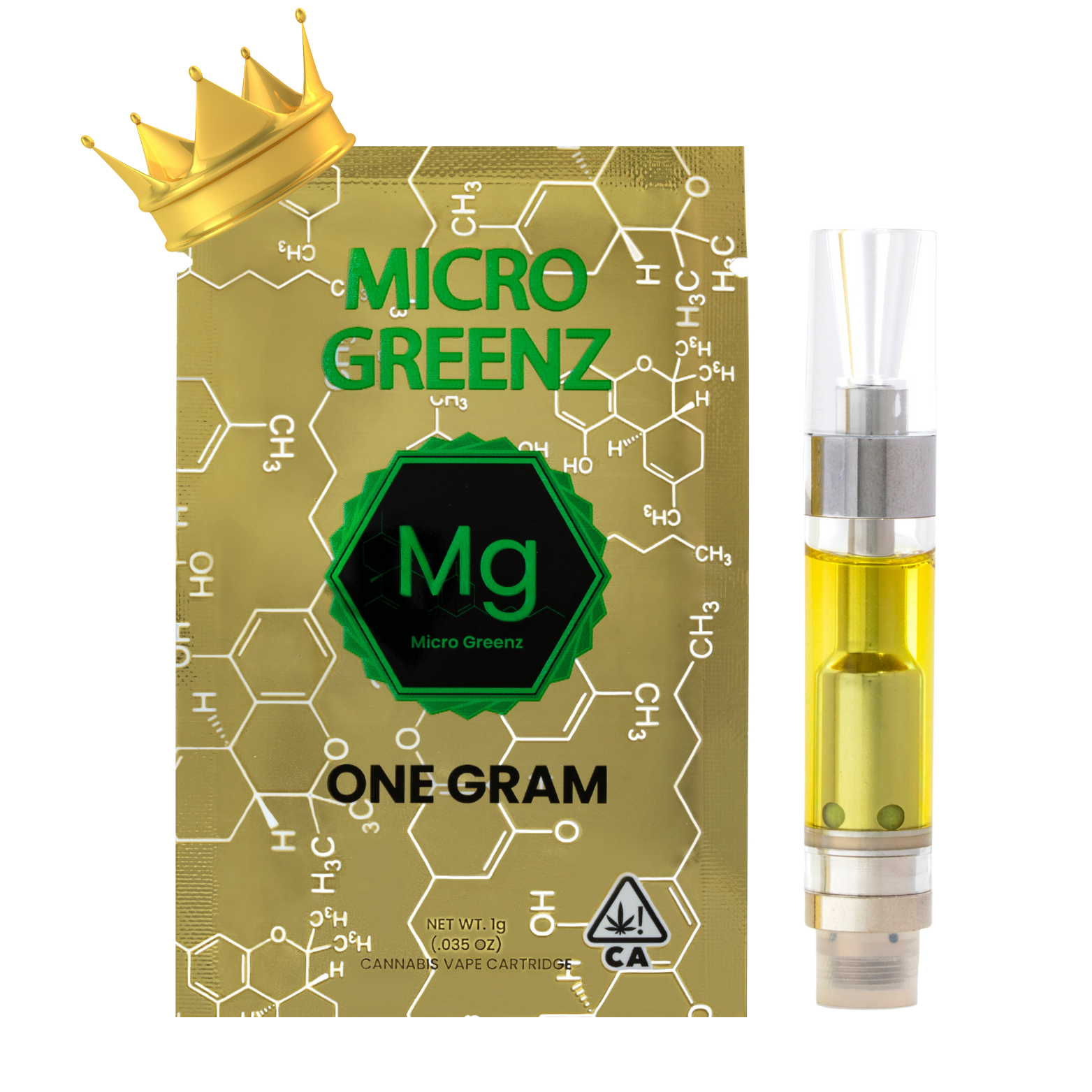 Legend OG-1758751158 Micro Greenz - Legend OG (Indica) - Vape Cartridge 1g - Image 1
