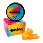 #Hashtag - Badder | 1g | Hybrid |Tiki Rum Cake