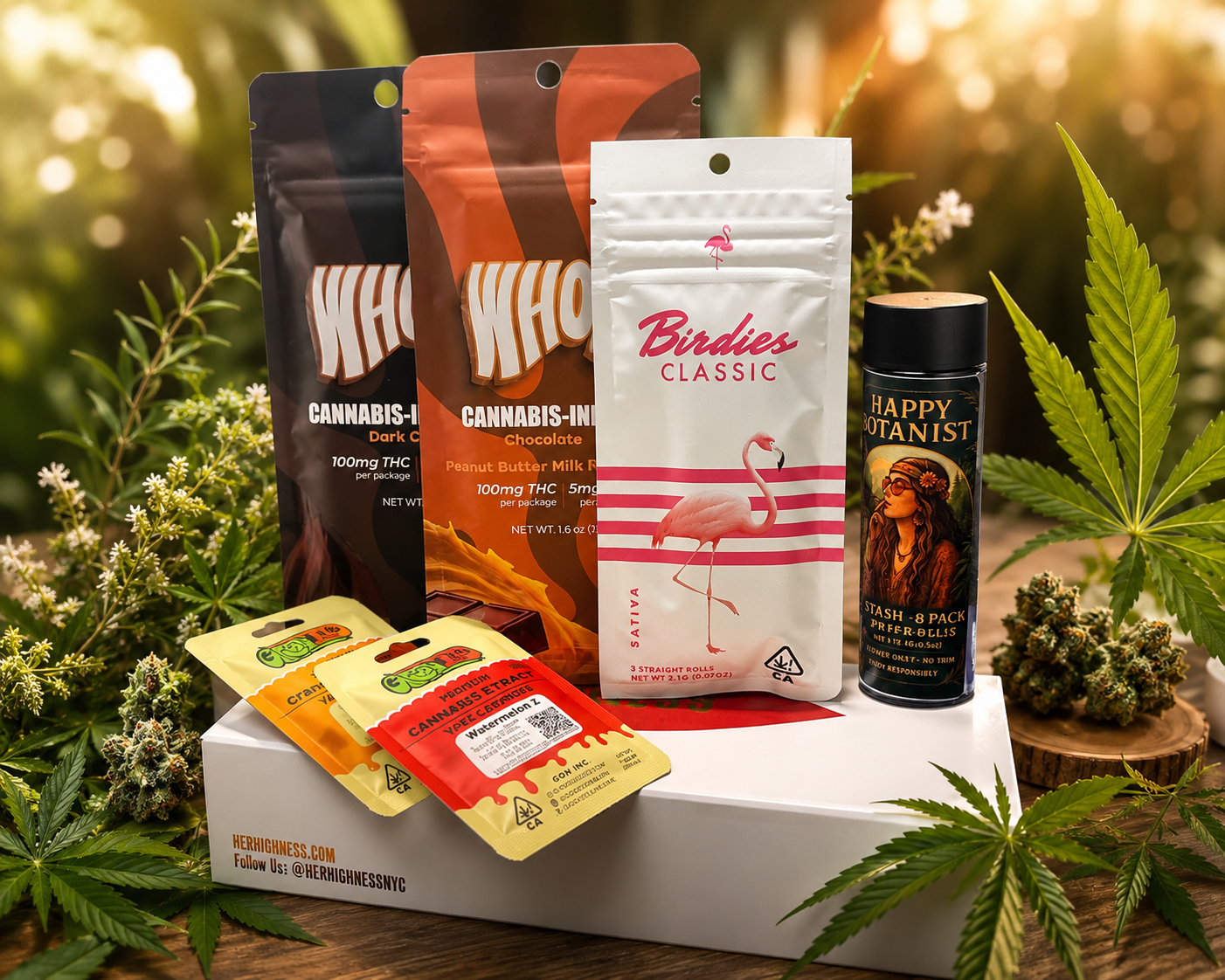 51530BD0-E87D-4016-8795-25F7C2F0F20A * Her Highness - Luxurious Cannabis Gift Set For Women ($125 Value) - Image 1