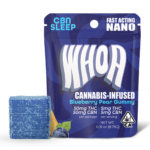 WHOA - Blueberry Pear (CBN SLEEP) - 50mg THC / 50mg CBN 1:1 Gummy (special 250th Birthday 50% OFF)