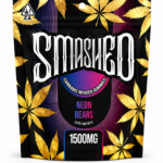 SMASHED - Neon Bears - Cannabis Infused Gummies THC 1500mg