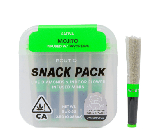 BOUTIQ - Mojito (Sativa) - Live Diamonds Infused Minis 2.5g