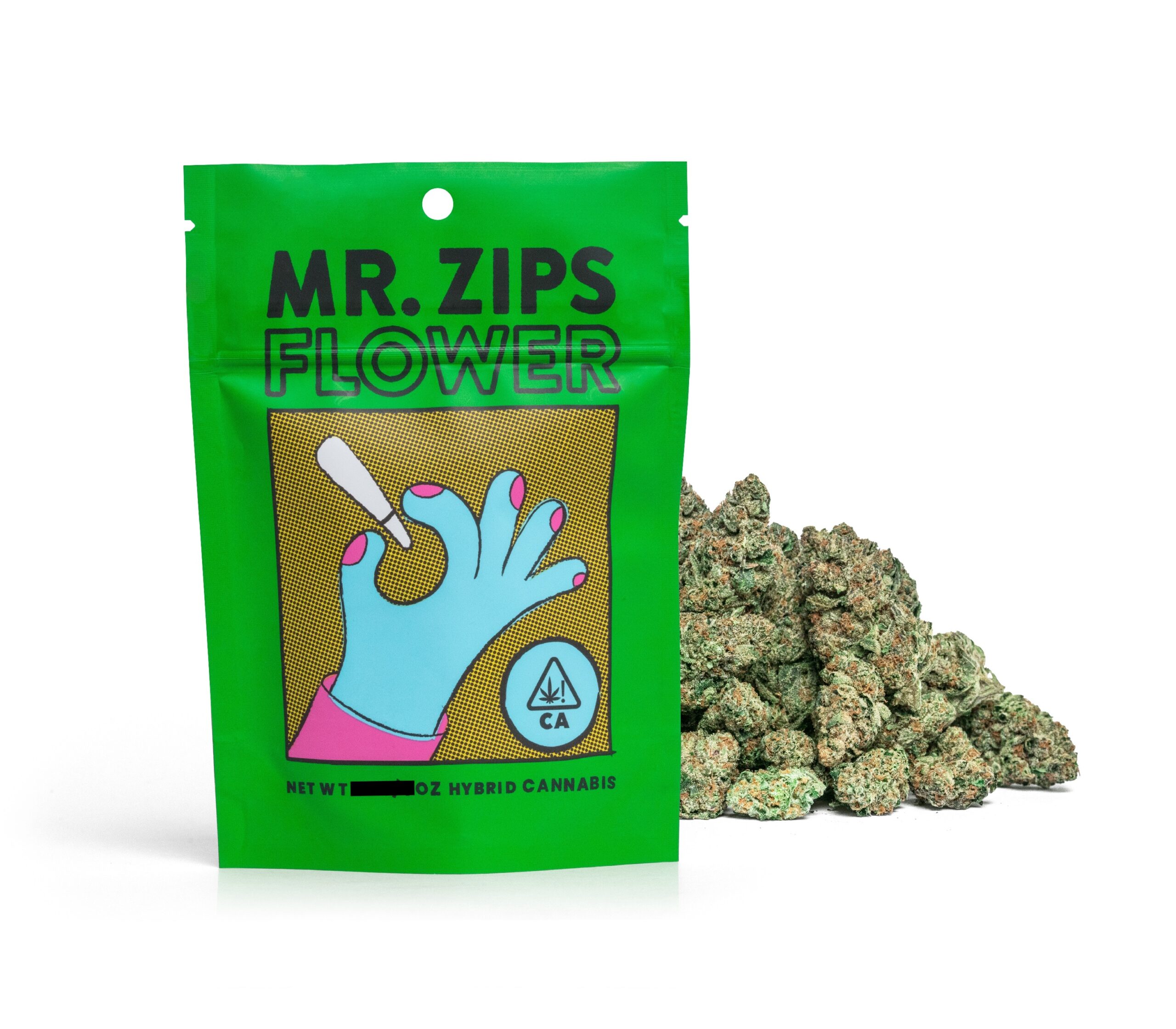 5bb4610e-ab2c-4b70-b341-11f47010ba9a Mr. Zips - Elektra Ice (Hybrid) - Premium Greenhouse Flower 1/4oz (7g) - Image 1