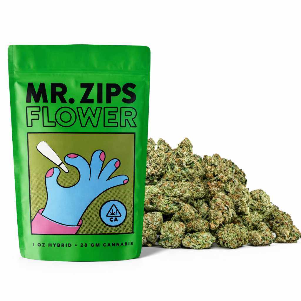 862FFD71-D1A5-494F-8309-EC4A12194975 Mr. Zips - Mango Mentality (Hybrid) - Premium Greenhouse Flower 1/4oz (7g) - Image 1