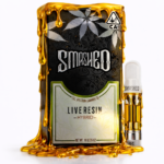 Smashed -Blueberry AK (Sativa) - Live Resin Cartridge 1g