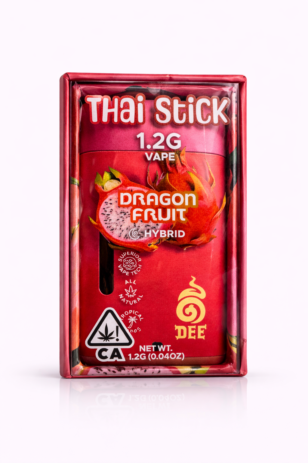 EAE2F0E6-5743-40D0-925D-845A42C12151 Dee Thai | Dragon Fruit | Thai Stick Vape 1.2g - Image 1