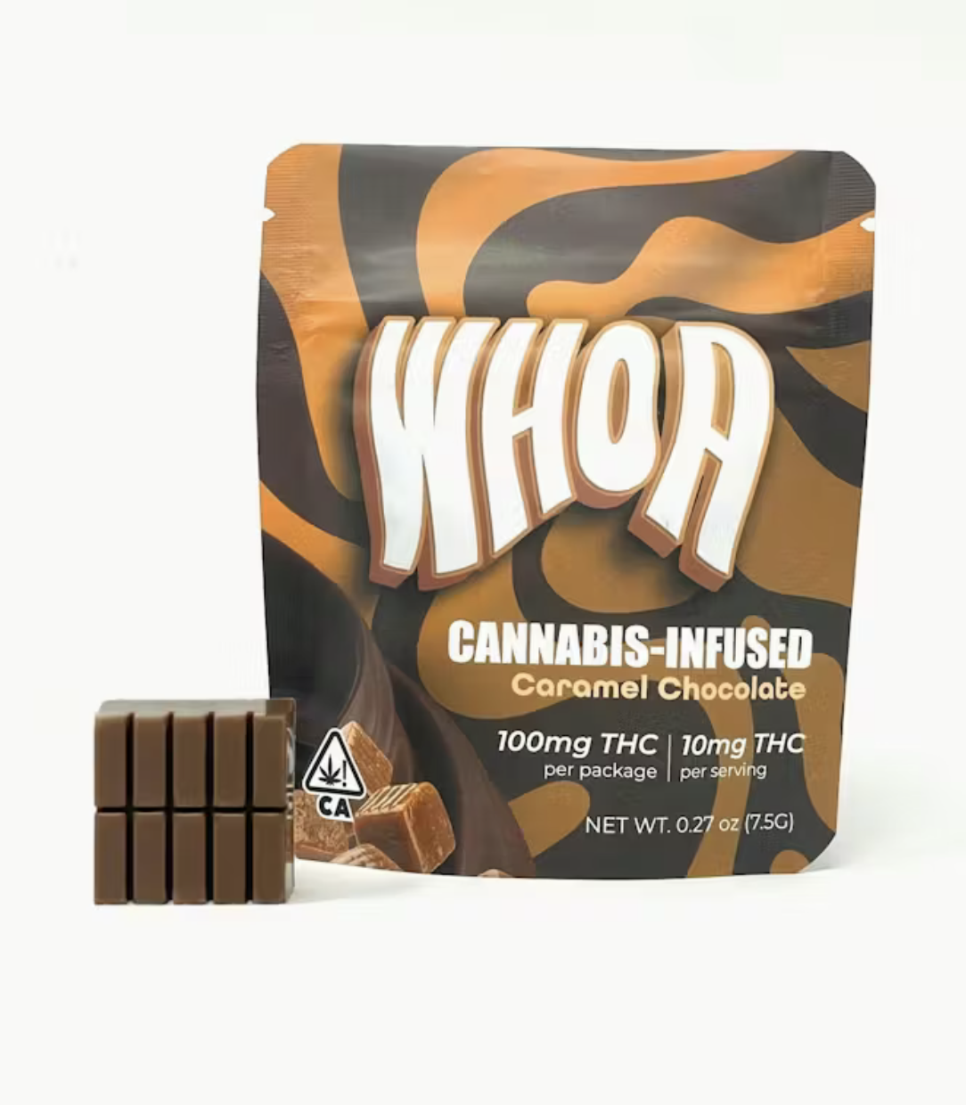Screenshot 2026-04-19 at 4.12.56 pm WHOA - Caramel Chocolate - Bite (100mg) - Image 1