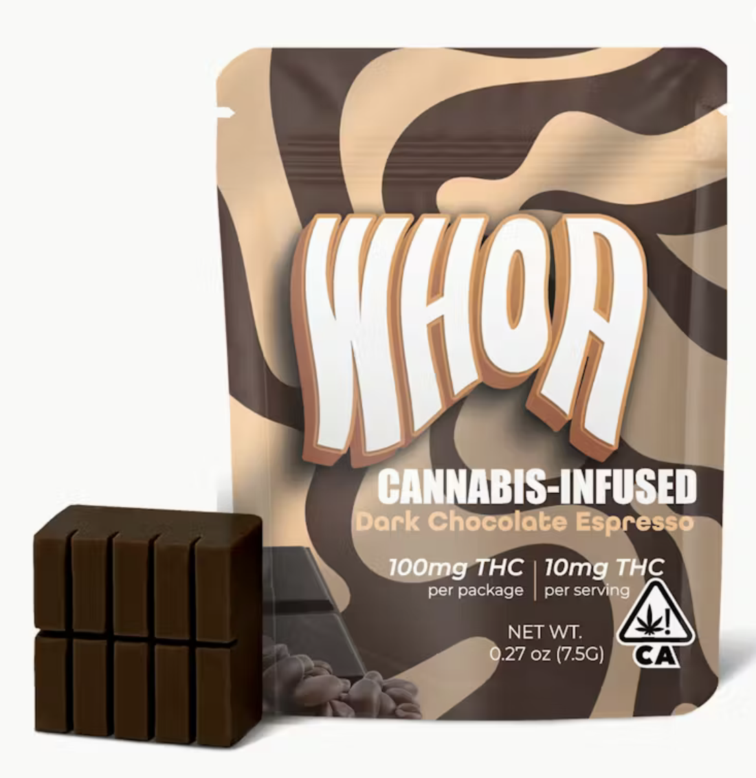 Screenshot 2026-04-19 at 4.22.58 pm WHOA - Dark Chocolate Espresso - Bite (100mg) - Image 1